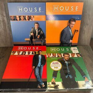 House MD - DVD TV Series Seasons 1, 2, 3, 4, Box Sets - (S4 is NEW & Sealed)